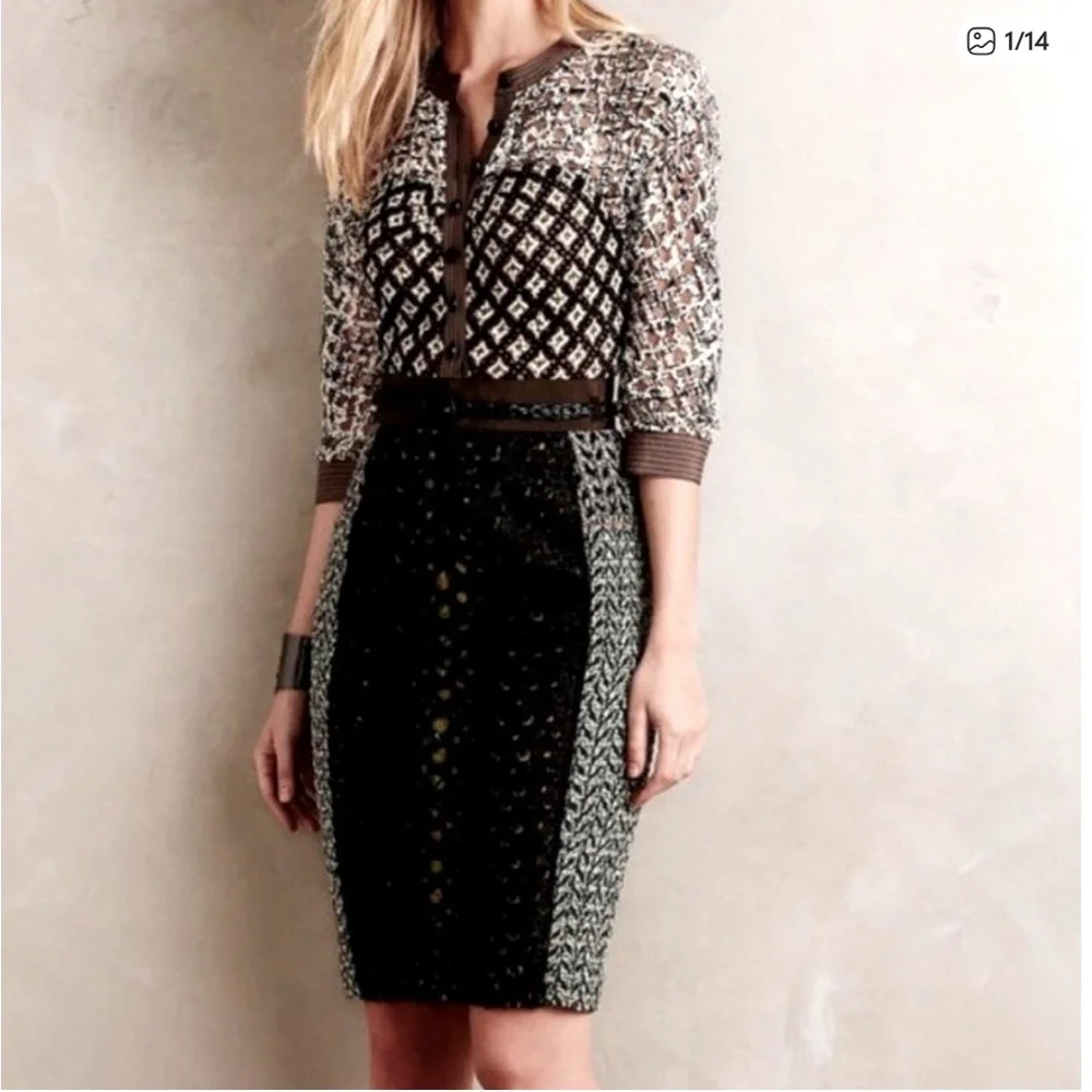 NWT Anthropologie Byron Lars Beguile Melodist Midi 8 - Picture 2 of 12